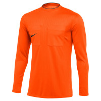 Nike Maillot Arbitre Manches Longues Orange Noir