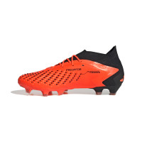adidas Predator Accuracy.1 Gazon Naturel Chaussures de Foot (FG) Orange Noir