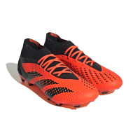 adidas Predator Accuracy.2 Gras Voetbalschoenen (FG) Oranje Zwart