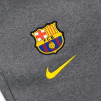 Nike FC Barcelona GFA Fleece Trainingsbroek 2020-2021 KZ Grijs Geel