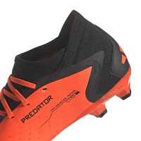 adidas Predator Accuracy.3 Gras Voetbalschoenen (FG) Oranje Zwart