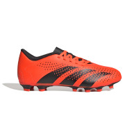adidas Predator Accuracy.4 Gazon Naturel Gazon Artificiel Chaussures de Foot FxG Orange Noir Voetbalshop.be