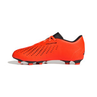 adidas Predator Accuracy.4 Gras / Kunstgras Voetbalschoenen (FxG) Kids Oranje Zwart