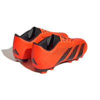 adidas Predator Accuracy.4 Gras / Kunstgras Voetbalschoenen (FxG) Kids Oranje Zwart