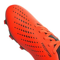 adidas Predator Accuracy.4 Gazon Naturel Gazon Artificiel Chaussures de Foot (FxG) Orange Noir