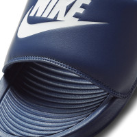 Nike Victori One Slippers Donkerblauw Wit