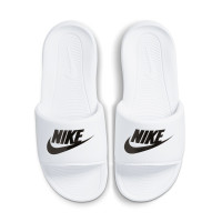 Nike Victori One Slippers Wit Zwart