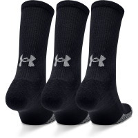 Under Armour HeatGear Sportsokken 3-Pack Zwart Grijs