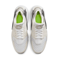 Nike Air Huarache Crater Premium Sneakers Wit Beige Zwart