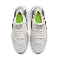 Nike Air Huarache Crater Premium Baskets Blanc Beige Noir