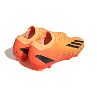 adidas X Speedportal.3 Gazon Naturel Chaussures de Foot (FG) Orange Or Noir