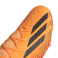 adidas X Speedportal.3 Gazon Naturel Chaussures de Foot (FG) Orange Or Noir