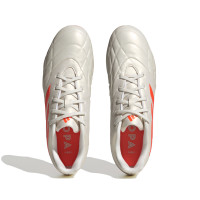 adidas Copa Pure.3 Gazon Naturel Chaussures de Foot (FG) Blanc Orange