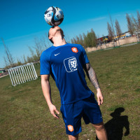 Nike Pays-Bas Strike Ensemble Training 2022-2024 Bleu Blanc