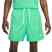 Nike Sportswear Club Woven Broekje Groen Wit