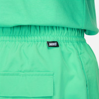 Nike Sportswear Club Woven Broekje Groen Wit
