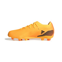 adidas X Speedportal.1 Gras Voetbalschoenen (FG) Kids Oranje Zwart