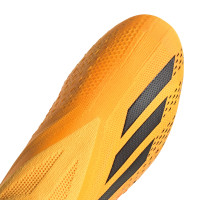 adidas X Speedportal+ IJzeren-Nop Voetbalschoenen (SG) Oranje Zwart Goud