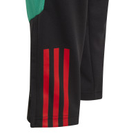 adidas Manchester United Trainingspak 1/4-Zip 2023-2024 Kids Groen Zwart Rood