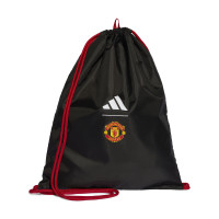 adidas Manchester United Sac de Gym Noir Blanc Rouge