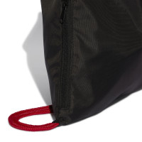 adidas Manchester United Sac de Gym Noir Blanc Rouge