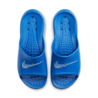 Nike Victori One Badslippers Blauw Wit