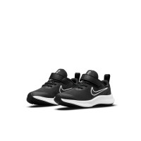 Nike Star Runner 3 Chaussures de Sport Tout-Petits Noir Gris Blanc