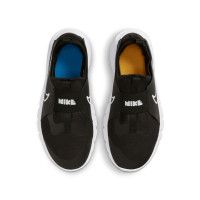 Nike Flex Runner 2 Chaussures de Sport Enfants Noir Blanc