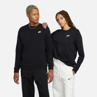 Nike Sportswear Club Fleece Sweater Dames Zwart Wit