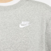 Nike Sportswear Club Fleece Sweater Dames Grijs Wit