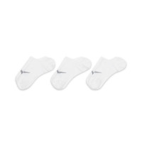 Nike Everyday Plus Lightweight Chaussettes Courtes 3-Pack Femmes Blanc Gris