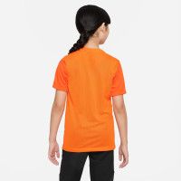 Chemise d'entraînement Nike Dri-Fit Trophy V pour enfant, orange et noir