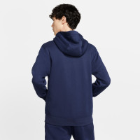 Nike Sportswear Club Fleece Vest Donkerblauw Wit