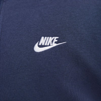 Nike Sportswear Club Fleece Vest Donkerblauw Wit