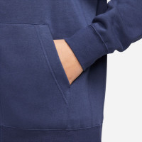 Nike Sportswear Club Fleece Vest Donkerblauw Wit