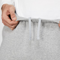 Nike Sportswear Club Fleece Joggingbroek Grijs Wit