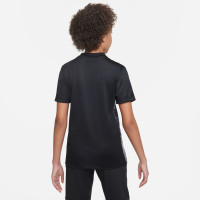 Chemise d'entraînement Nike Dri-Fit Precision VI pour enfant noir gris blanc