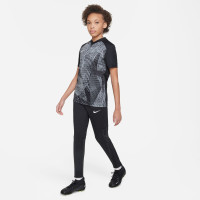 Chemise d'entraînement Nike Dri-Fit Precision VI pour enfant noir gris blanc
