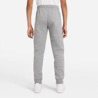 Nike Sportswear Club Fleece Pantalon de Jogging Enfants Gris Blanc
