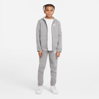 Nike Sportswear Club Fleece Pantalon de Jogging Enfants Gris Blanc