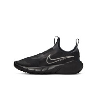 Nike Flex Runner 2 Chaussures de Sport Enfants Noir Gris Foncé