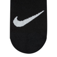 Nike Everyday Plus Lightweight Chaussettes Courtes 3-Pack Femmes Noir Gris Gris Foncé