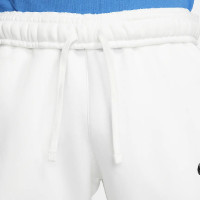 Pantalon de survêtement en polaire Nike Sportswear Club blanc noir