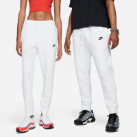 Pantalon de survêtement en polaire Nike Sportswear Club blanc noir