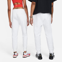 Pantalon de survêtement en polaire Nike Sportswear Club blanc noir