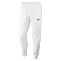 Pantalon de survêtement en polaire Nike Sportswear Club blanc noir