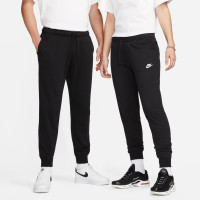 Nike Sportswear Club Fleece Joggingbroek Mid-Rise Dames Zwart Wit