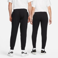 Nike Sportswear Club Fleece Joggingbroek Mid-Rise Dames Zwart Wit