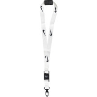 Nike Keycord Cordon Tour de Cou Blanc Noir