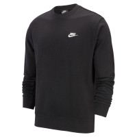 Nike Sportswear Club Crew Sweater Zwart Wit
